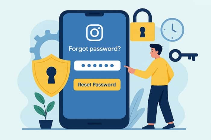بازیابی رمز عبور اینستاگرام