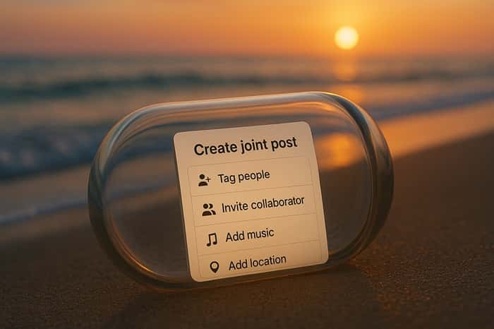 آموزش پست مشترک در اینستاگرام Collaborative Post on Instagram