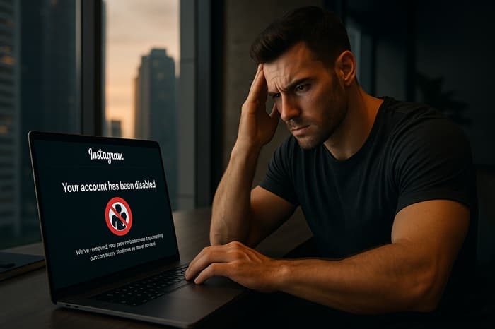 بازیابی اکانت سکسولوژی /دیسیبل اینستاگرام