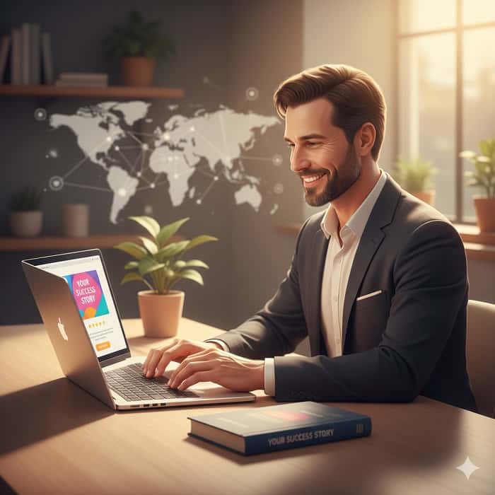 نویسنده کتاب آمازون در حال ساخت برند شخصی