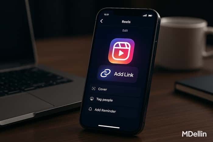 آموزش لینک کردن ریلز اینستاگرام