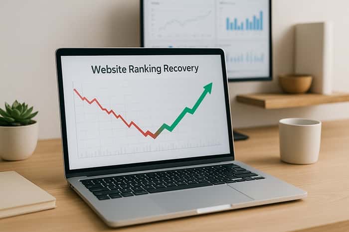 رفع افت رتبه سایت