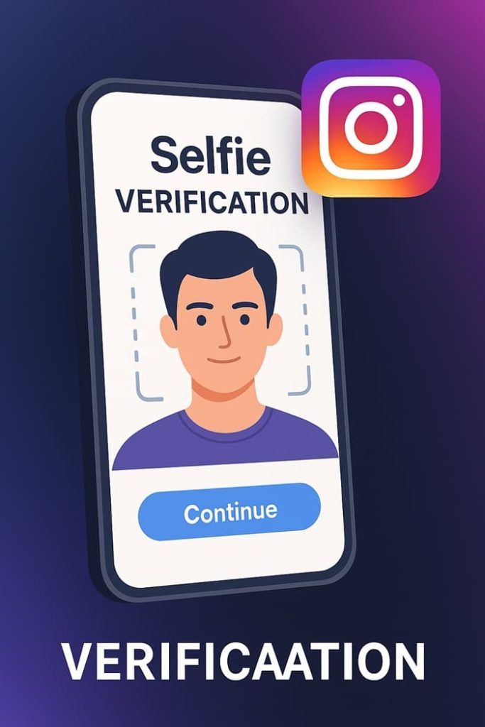 سلفی‌ وریفیکیشن اینستاگرام (Instagram Selfie Verification)