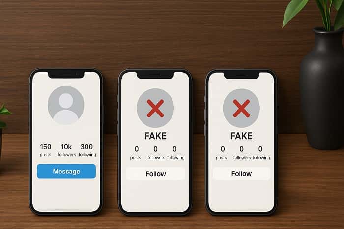 امنیت با تیک آبی اینستاگرام و جلوگیری از فیک شدن،