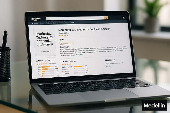 صفحه محصول کتاب و تکنیک‌های بازاریابی کتاب در آمازون