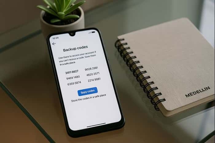 مسیر Accounts Center تا Two-factor authentication بعد از هک