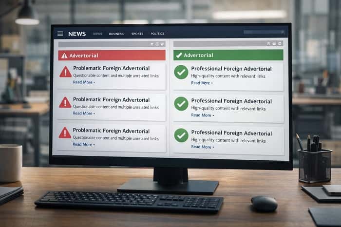 اشتباهات رایج در رپورتاژ آگهی خارجی