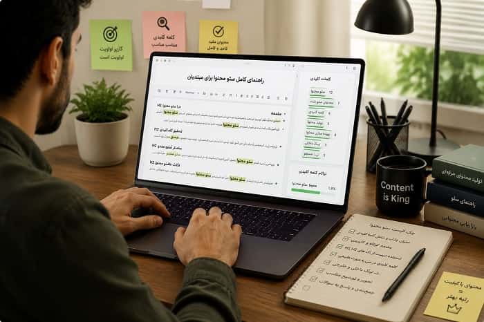 مقاله سئو شده با کلمات کلیدی، تیترها و چک‌لیست سئو