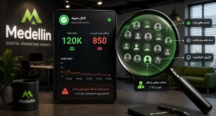تشخیص فالور فیک در بله
