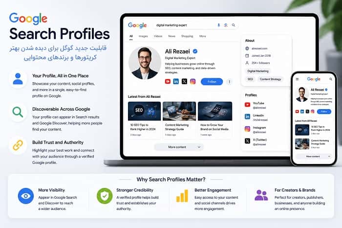 گوگل Search Profiles
